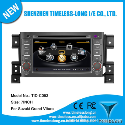 2 DIN Car DVD for Suzuki Vitara 2008 with Built-in GPS A8 Chipset RDS Bt 3G/WiFi DSP Radio 20 Dics Momery (TID-C053)
